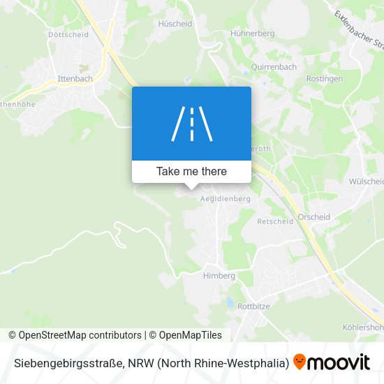 Siebengebirgsstraße map