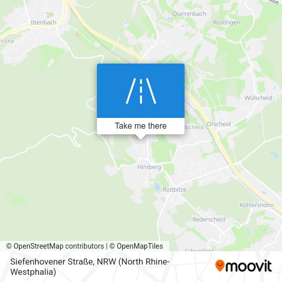 Siefenhovener Straße map