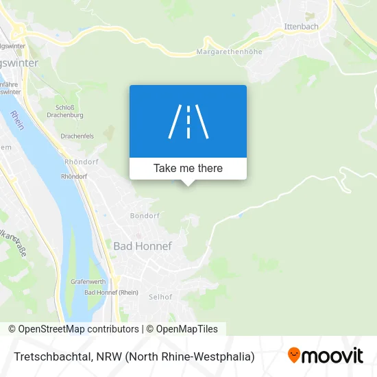 Карта Tretschbachtal