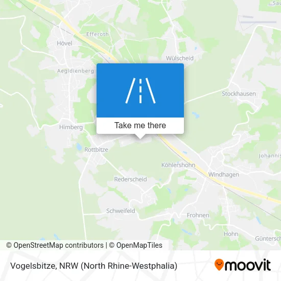 Карта Vogelsbitze