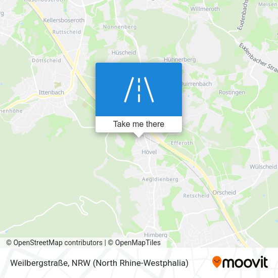 Weilbergstraße map