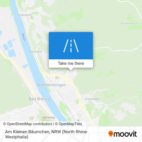 Am Kleinen Bäumchen map