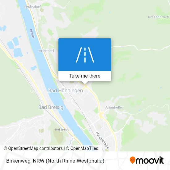 Birkenweg map