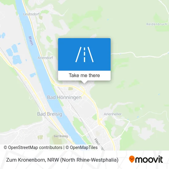 Карта Zum Kronenborn