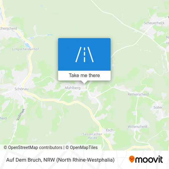 Auf Dem Bruch map