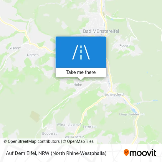 Карта Auf Dem Eifel