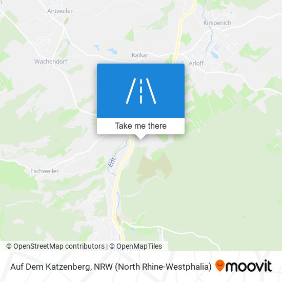 Auf Dem Katzenberg map