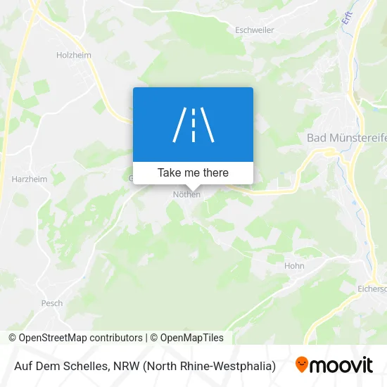 Карта Auf Dem Schelles