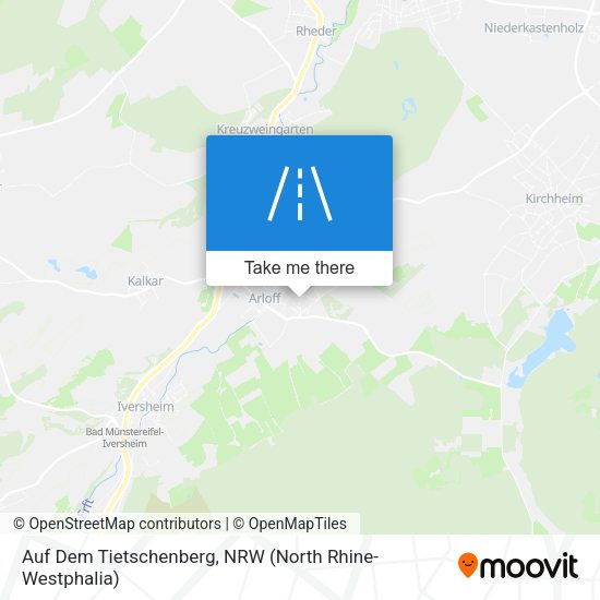 Auf Dem Tietschenberg map