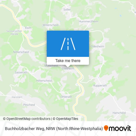 Buchholzbacher Weg map