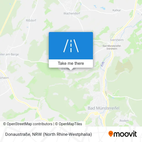 Donaustraße map