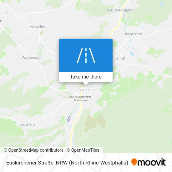 Карта Euskirchener Straße