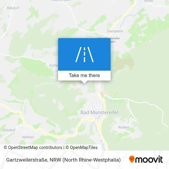 Gartzweilerstraße map