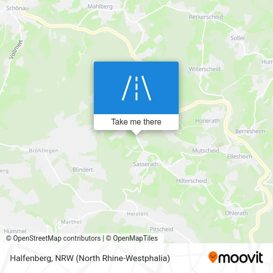 Карта Halfenberg