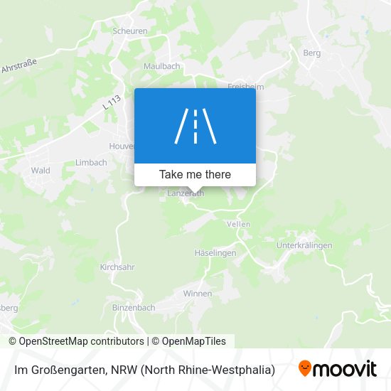 Im Großengarten map