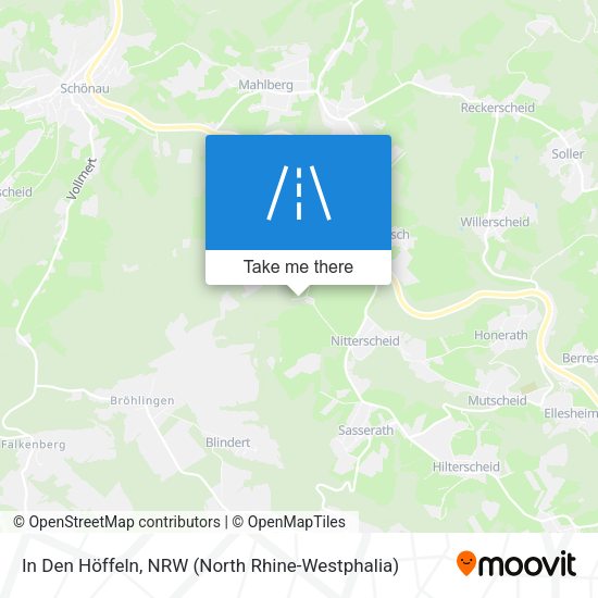In Den Höffeln map