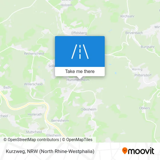 Kurzweg map