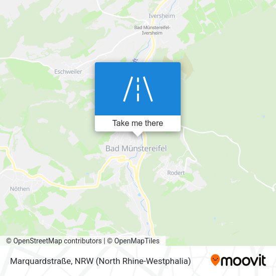 Marquardstraße map