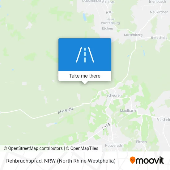 Карта Rehbruchspfad
