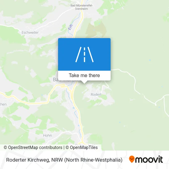 Карта Roderter Kirchweg