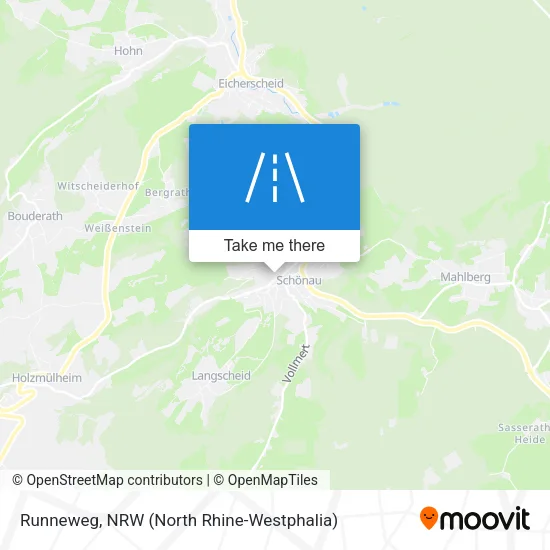 Карта Runneweg