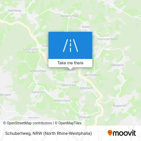 Schubertweg map