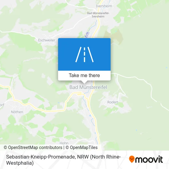 Sebastian-Kneipp-Promenade map