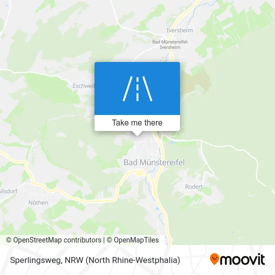 Sperlingsweg map