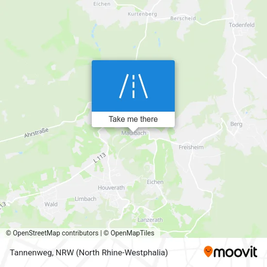 Карта Tannenweg