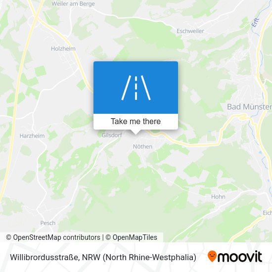 Willibrordusstraße map