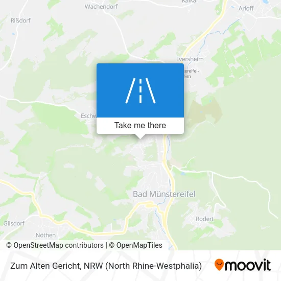Карта Zum Alten Gericht