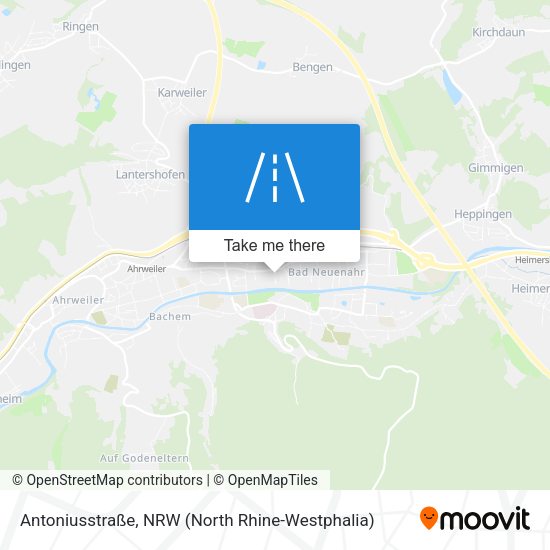 Antoniusstraße map