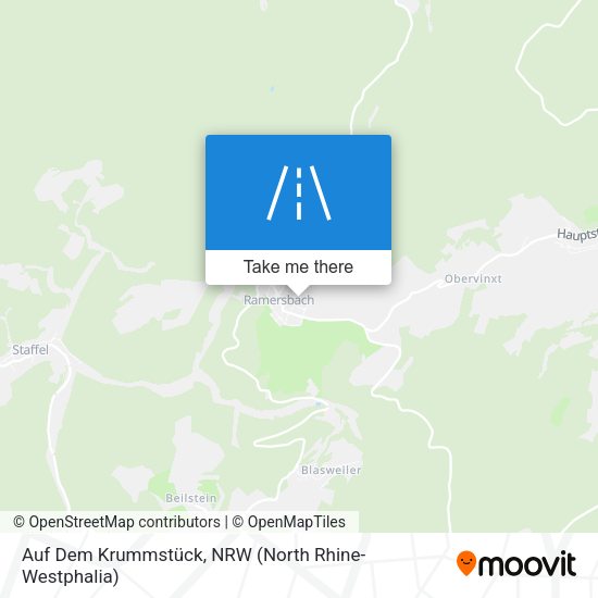 Auf Dem Krummstück map