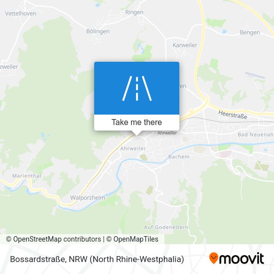 Bossardstraße map