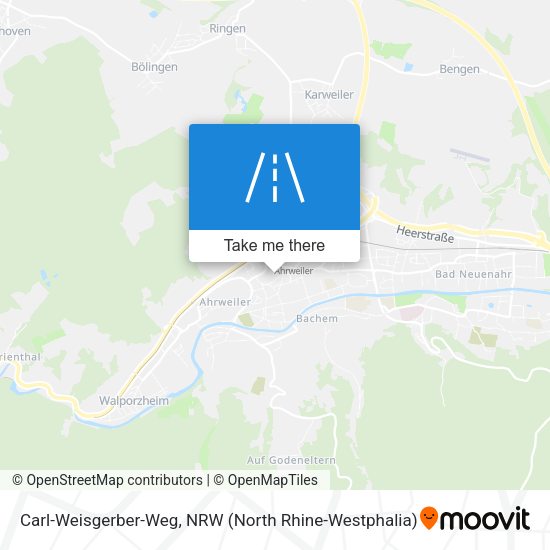Carl-Weisgerber-Weg map