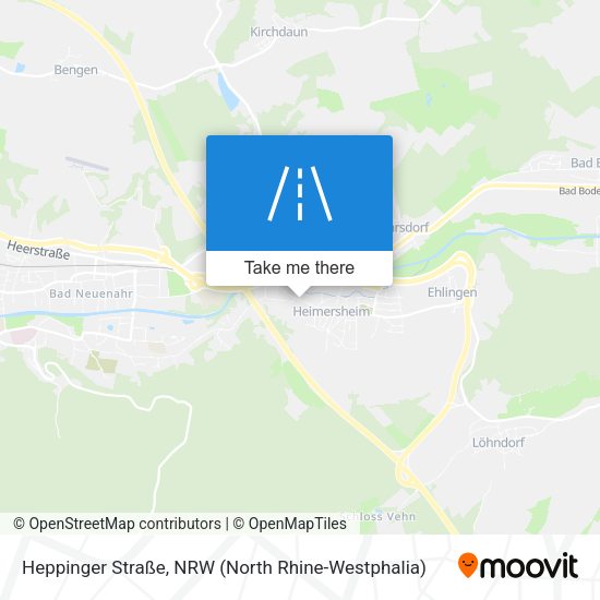Heppinger Straße map