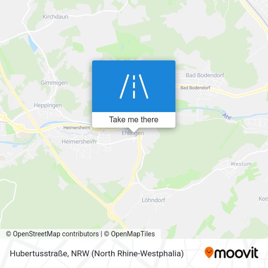 Hubertusstraße map