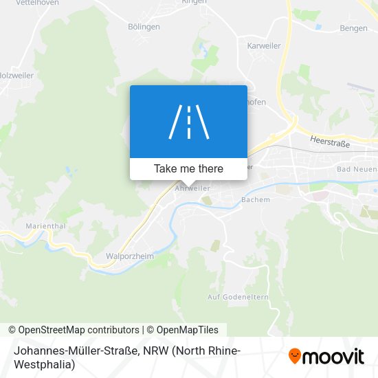 Johannes-Müller-Straße map