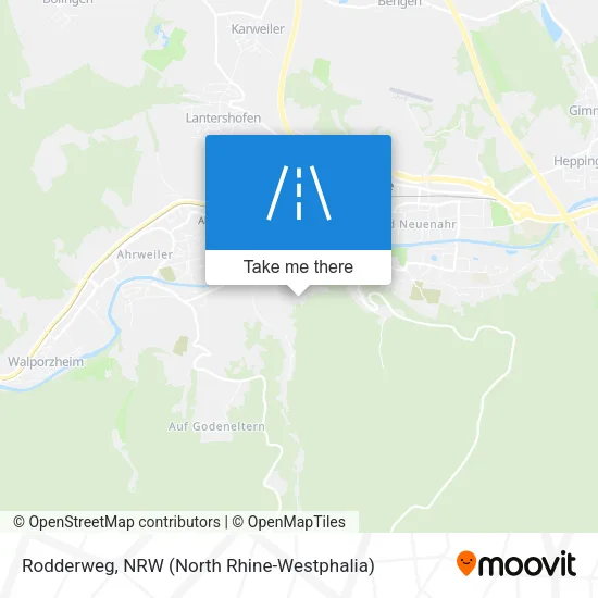 Карта Rodderweg