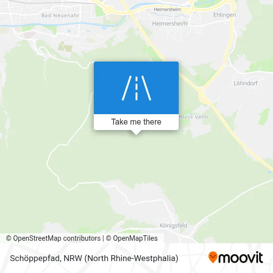 Schöppepfad map