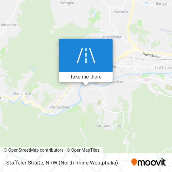 Staffeler Straße map