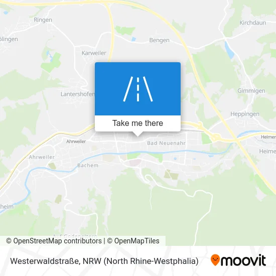 Westerwaldstraße map