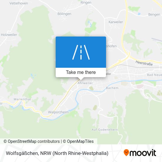 Wolfsgäßchen map