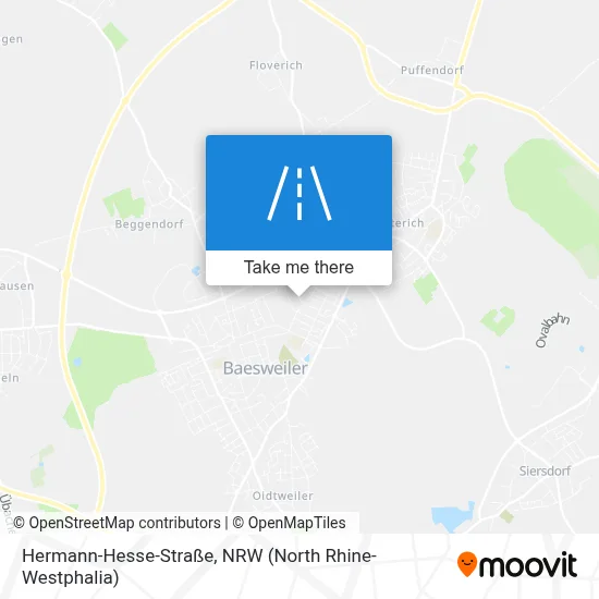 Hermann-Hesse-Straße map