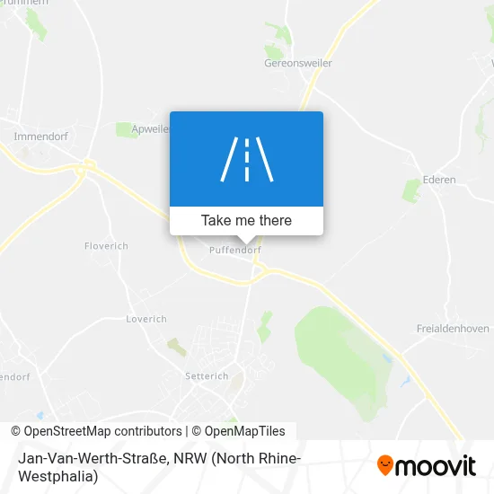 Jan-Van-Werth-Straße map