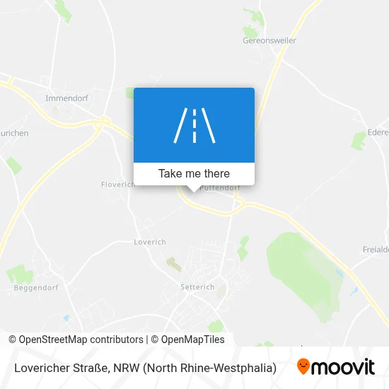 Lovericher Straße map