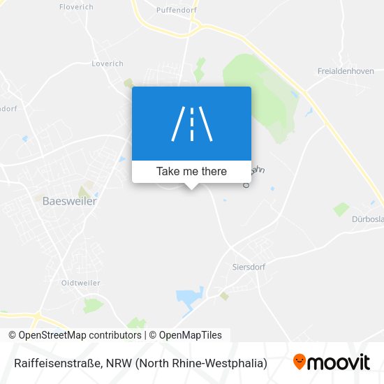 Raiffeisenstraße map