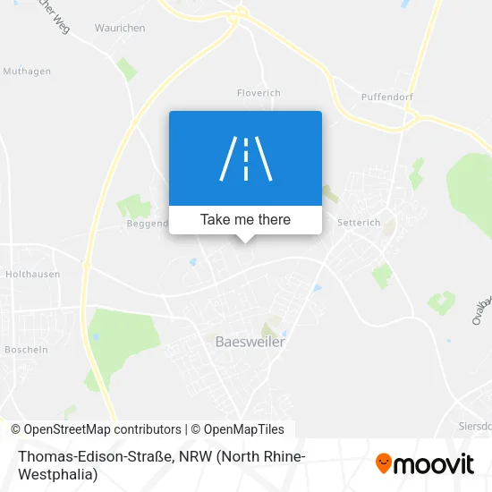 Карта Thomas-Edison-Straße