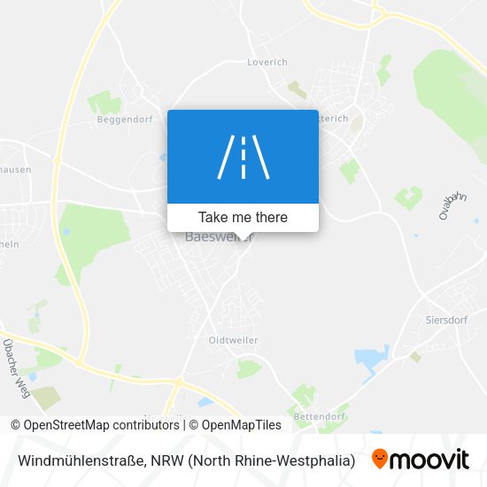 Windmühlenstraße map