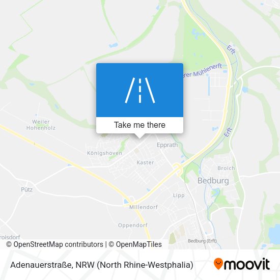 Adenauerstraße map